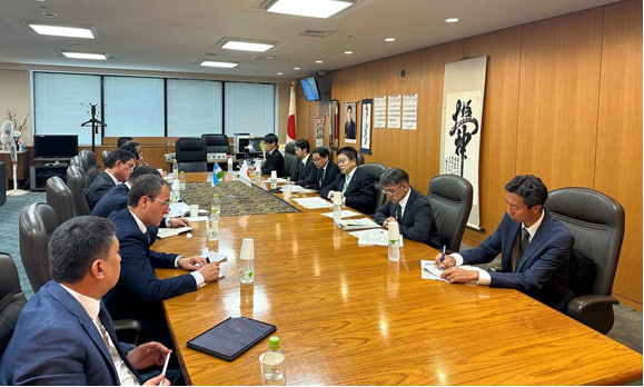 Uzbekistan delegation holds talks in Tokyo with the Minister of Health, Labour and Welfare of Japan