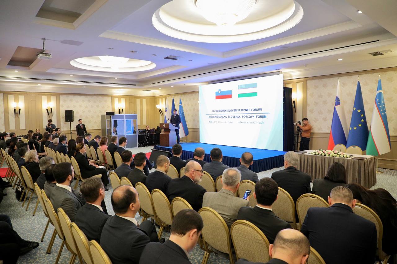 Пойтахтимизда «Ўзбекистон – Словения» бизнес-форуми бўлиб ўтди