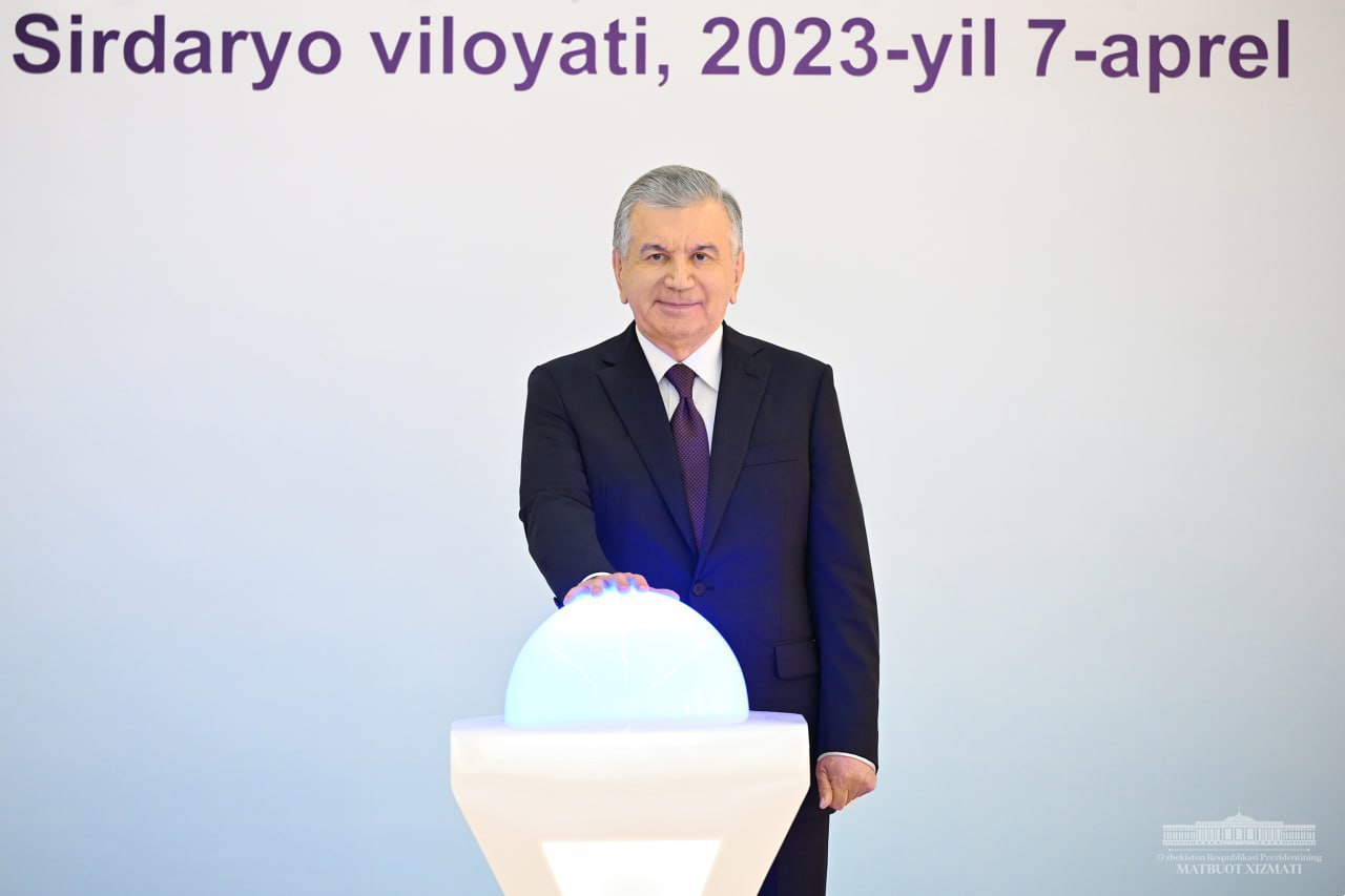 Сирдарёда саноат ривожланмоқда