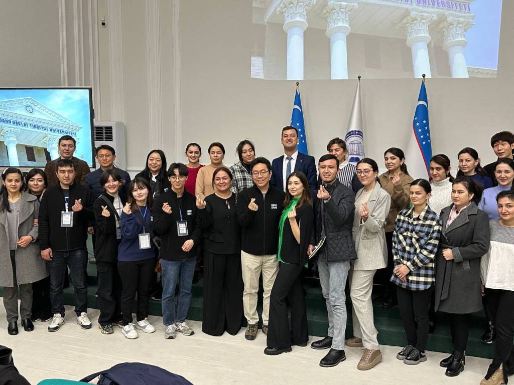 Кореялик мутахассислар Самарқандда маҳорат сабоқлари ўтказди