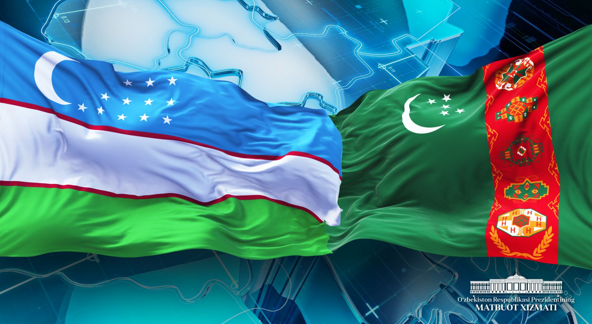 The President of Uzbekistan congratulates the National Leader of the Turkmen people, Chairman of the Halk Maslakhaty of Turkmenistan