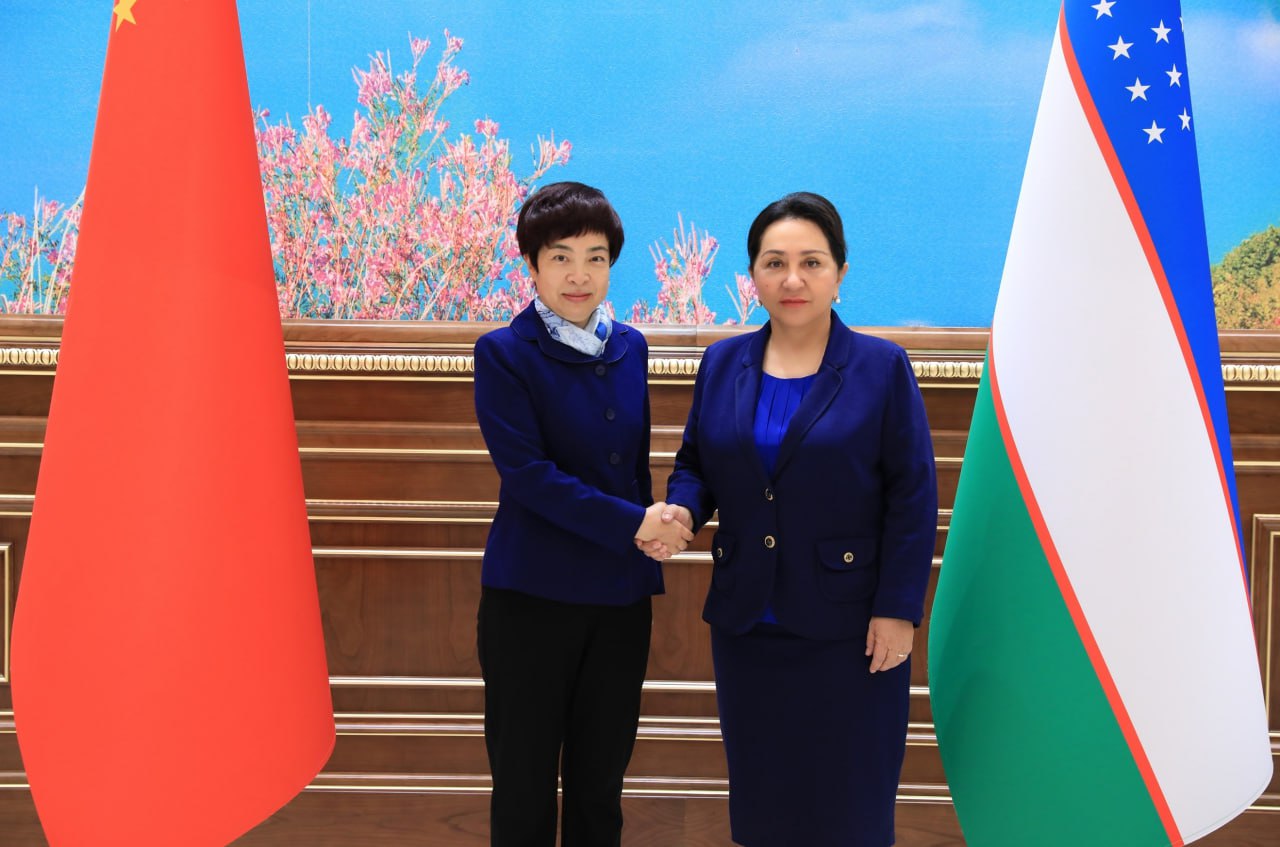 Сенат Раиси Хитой элчиси билан учрашди