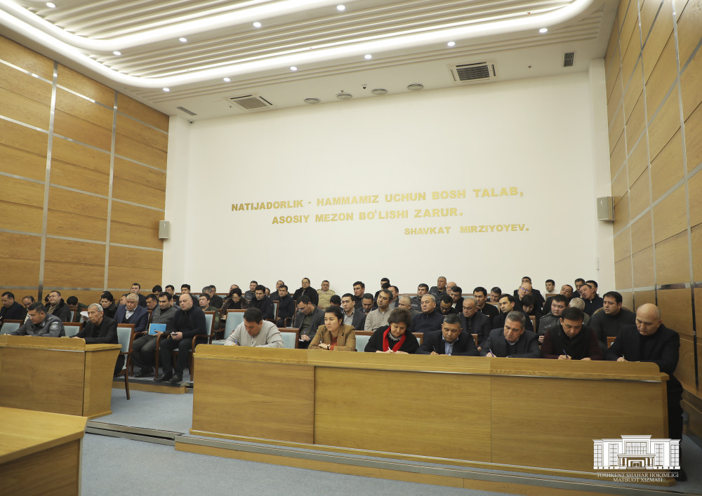 Jiddiy tanqiddan kelib chiqib, vazifalar belgilab olindi