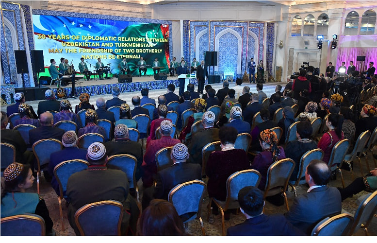 Uzbekistan and Turkmenistan celebrate the 30th anniversary of friendly and good neighborly relations