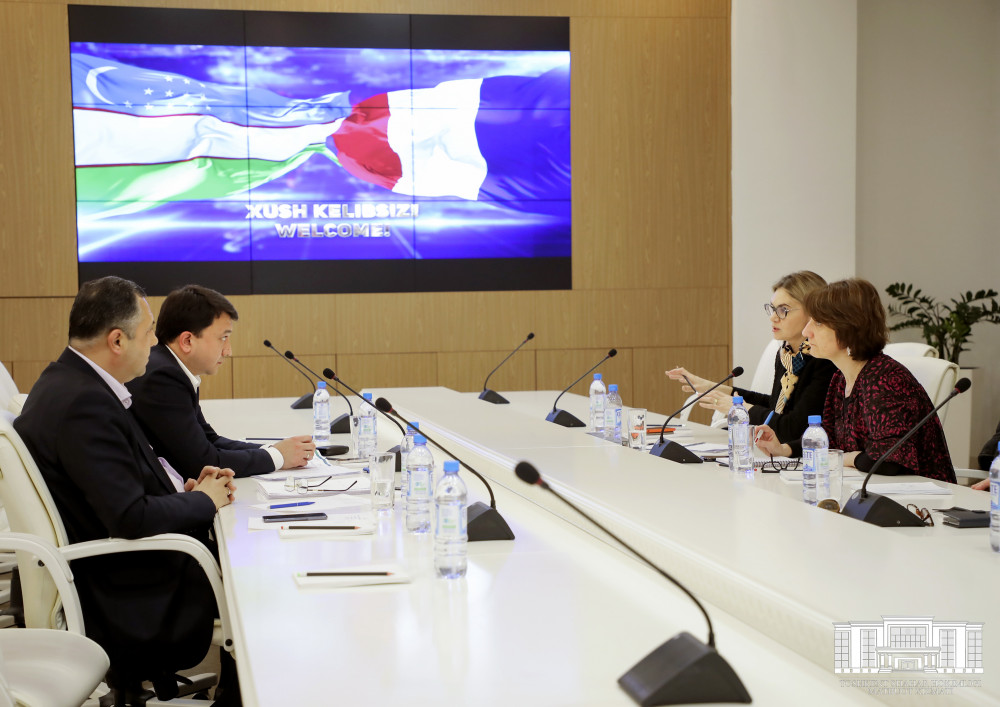 Тошкент шаҳар ҳокимлигида Франциянинг EDF департаменти мутасаддилари билан учрашув ўтказилди