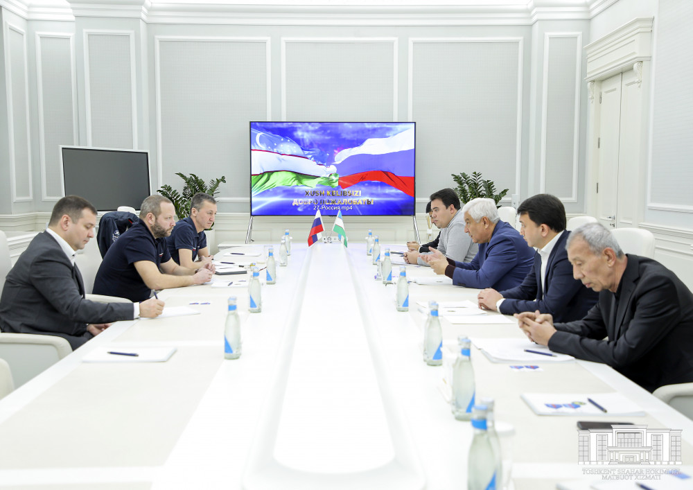 Rossiyaning “Dorogobujkotlomash” loyiha-muhandislik markazi mutasaddilari bilan uchrashuv
