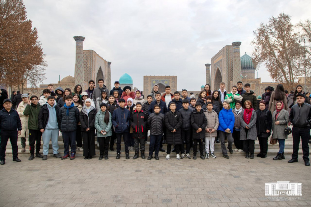 Poytaxt yoshlari uchun Samarqandga sayohat
