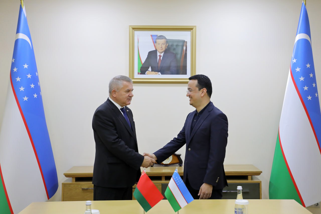 Ўзбекистон-Беларусь савдо-иқтисодий муносабатларини ривожлантириш бўйича истиқболли чора-тадбирлар муҳокама қилинди